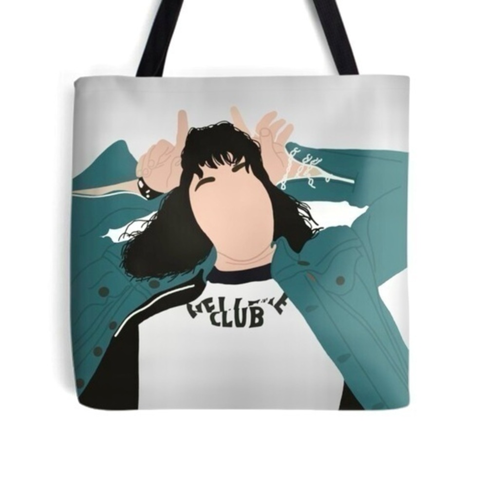 Stranger Things : Eddie Munson Hellfire Club Tote Bag 🤘🏼| Season 4 | NWT